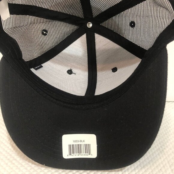 Nwt California Republic Black Baseball Hat Gold Patch Snapback Unisex - Picture 6 of 7